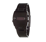 Image of Axcent Tank Black Digital Waterproof Watch for Men