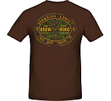Image of Bg Men's T-shirt &quot;browning Addict&quot; Small Brown W/logo&lt;