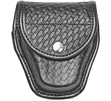 Image of Bianchi 7917 Double Cuff Case - Plain Black, Chrome 22185