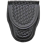 Image of Bianchi 35P Covered Cuff Case - Plain Black, Chrome 13752