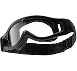 Image of Bolle Defender Tactical Goggles Black Frame, Clear 2.2mm Lens - 100105010