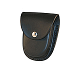 Image of Boston Leather Handcuff Case Basketweave Brass