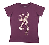Image of Browning Womens Forest Floor Buckmark S,S Tee-Clasic Fit