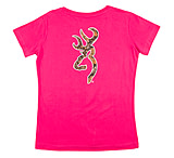 Image of Browning Womens Mo Country Buckmark S, S Tee-Clasic Fit