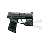 Crimson Trace Weapon Light, 1/3N Lithium, Sig Sauer P365, White, 100 Lumen, Black, LTG-772