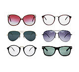 Image of Custom Prescription Lenses in Single Vision, Bi-Focal, and No-Line Progressive