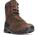 Danner Vicious 8in 400G Insulation Non-Metallic Toe Boots, Brown, 7.5D, 13874-7-5D