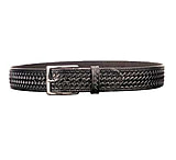 Image of DeSantis Style B08 1 3/4in. Basketweave Lined Leather Belt