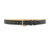 Image of DutyMan 1-1/4inch Plain Leather Garrison Belt With Gold Buckle DTY-1411-58-9012