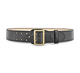Image of DutyMan 2-1/4inch High-gloss Leather Sam Browne 2-row Stitch Duty Belt With Gold Buckle DTY-1031-36-9002