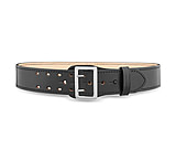 Image of DutyMan 2-1/4inch Plain Leather Sam Browne 2-row Stitch Duty Belt With Nickel Buckle DTY-1011-36-9001