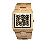 Image of Earth Rhizomes Series Wood Watch