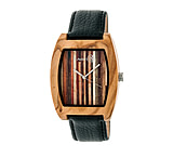 Image of Earth Wood Cedar Leather-Band Watch
