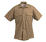 Image of Elbeco Men's Tan California Dept Of Corrections Transcon Line Duty Uniform Short Sleeve Shirt