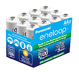 Image of Eneloop AA - 12 Pack 4th Generation
