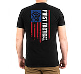 Image of First Tactical Vertical Flag Graphic T-Shirt - Men's