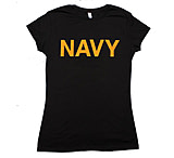 Image of Fox Outdoor Women's Cotton Tees, Navy / Black