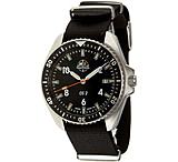 Image of H3 Tactical H3.25110 Orange Shadow 2 Mens Watch Black Dial, Black Cordura band