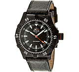 Image of H3 Tactical H3.102181.11 Xtreme-Tec Mens Watch - 48mm, Black Dial, Black Leather Band