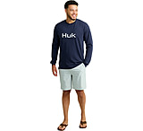 Image of HUK Performance Fishing Logo Long Sleeve Tee - Men's