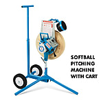 Image of JUGS Sports 12-inch Softball Pitching Machine w/ Cart