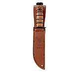 Image of KA-BAR Brown Full Size Leather U.S. Navy Knife Sheath