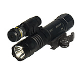 Image of Leapers UTG Tactical LED Flashlight &amp; Red Laser Sight w/ Integral QD Mount