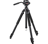 Image of Leica Trima 3-Section Magnesium Tripod w/ DH1 Fluid Head 42224