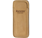Image of Lionsteel 4.5in Sand Vertical Leather Sheath