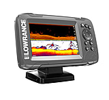 Image of Lowrance HOOK²-5 5" Chartplotter/Fishfinder SplitShot Transom Mount Transducer w/Built-In US Inland Charts