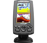 Image of Lowrance Hook-4, w/Mid/Hi/DownScan Xdcr