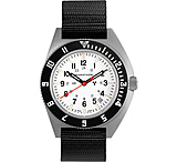 Image of Marathon Arctic Steel Navigator W/ Date On Ballistic Nylon Watch