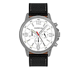 Image of Morphic M86 Series Chronograph Leather-Band Watch