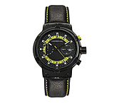 Image of Morphic M91 Series Chronograph Leather-Band Watch w/Date