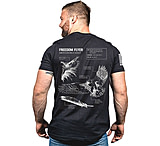 Image of Nine Line American Eagle Schematic T-Shirt - Mens