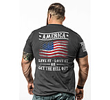 Image of Nine Line Get The Hell Out Graphic T-Shirts - Mens