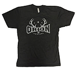 Image of Orion Coolers T-shirt with Large Logo Front and Made by Jackson Kayak Star Back