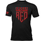 Image of Oscar Mike Oscar Mike R.E.D Shield T-Shirt - Mens