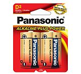 Image of Panasonic Alkaline Size D Plus Power Batteries - Pack