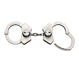 Image of Peerless Handcuff High Security - Chain Link Handcuff - Nickel Finish