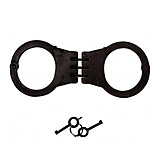 Image of Rothco Deluxe Hinged Handcuffs / Nickel Plated