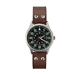 Image of Rothco Military Style Watch With Leather Strap