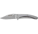 Image of Schrade Knife Pocket Protector 2.6&quot; Stainless Grey