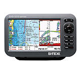 Image of Si-Tex SVS-1010CF-E 10&quot; Chartplotter/Sounder Combo w/External GPS Antenna &amp; Navionics+ Card