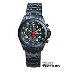 Image of Smith &amp; Wesson Men's Ambassador Tritium H3 Basic Round Black Face