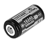 Image of XTAR 16340 Protected Lithium Ion Button Top Battery