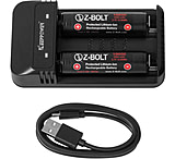 Image of Z-Bolt Rechargeable 18650 Batteries &amp; 2x Slot Charger Kit