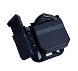 Image of Zero9 Holsters 6002 Admin Style Combo Kit For Asp V2 Handcuff/single Pistol Magazine, Black