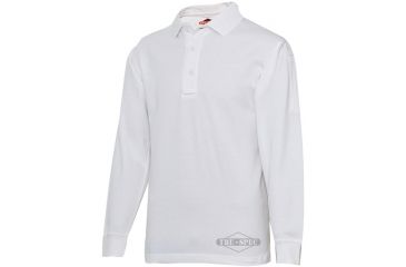Image of 24 7 Series 4359009 Mens Long Sleeve Polo Shirt White