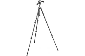 Image of Manfrotto 294 Aluminum 3 Section Tripod w/3 Way Head MKManfrotto 294A3-D3RC2